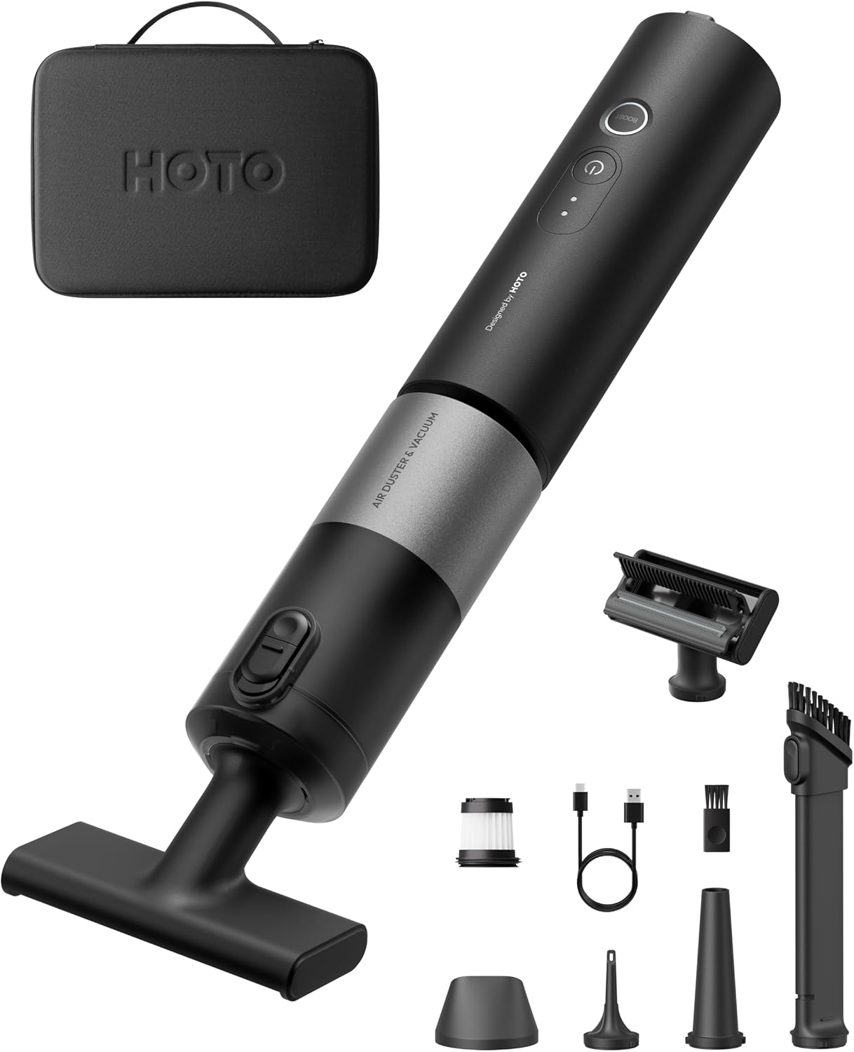 HOTO AutoCare Plus, Akku-Autostaubsauger, 20000Pa Saugkraft Handstaubsauger