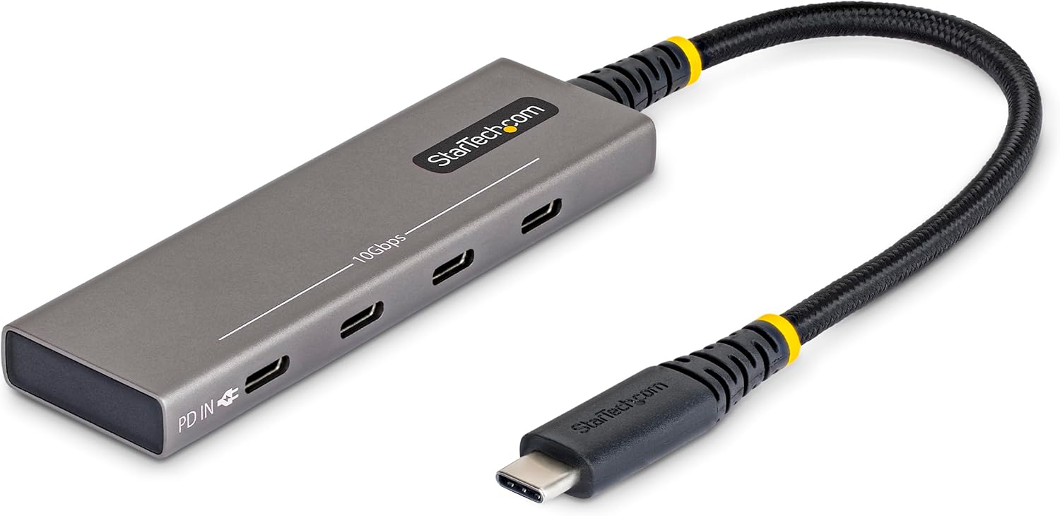 StarTech 4-Port USB-C Hub 10Gbps mit 100W Power Delivery (309B-USBC-HUB)