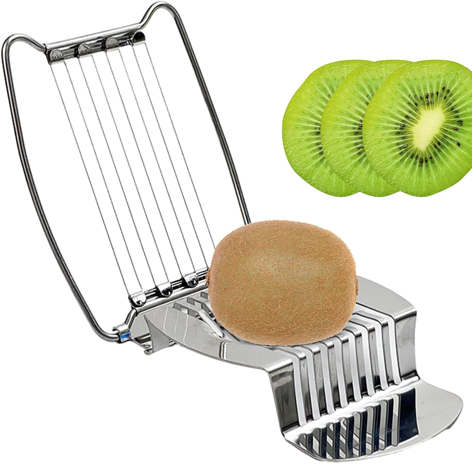 Multifunktionaler Eierschneider, robuster Obstschneider, gekochte Eier