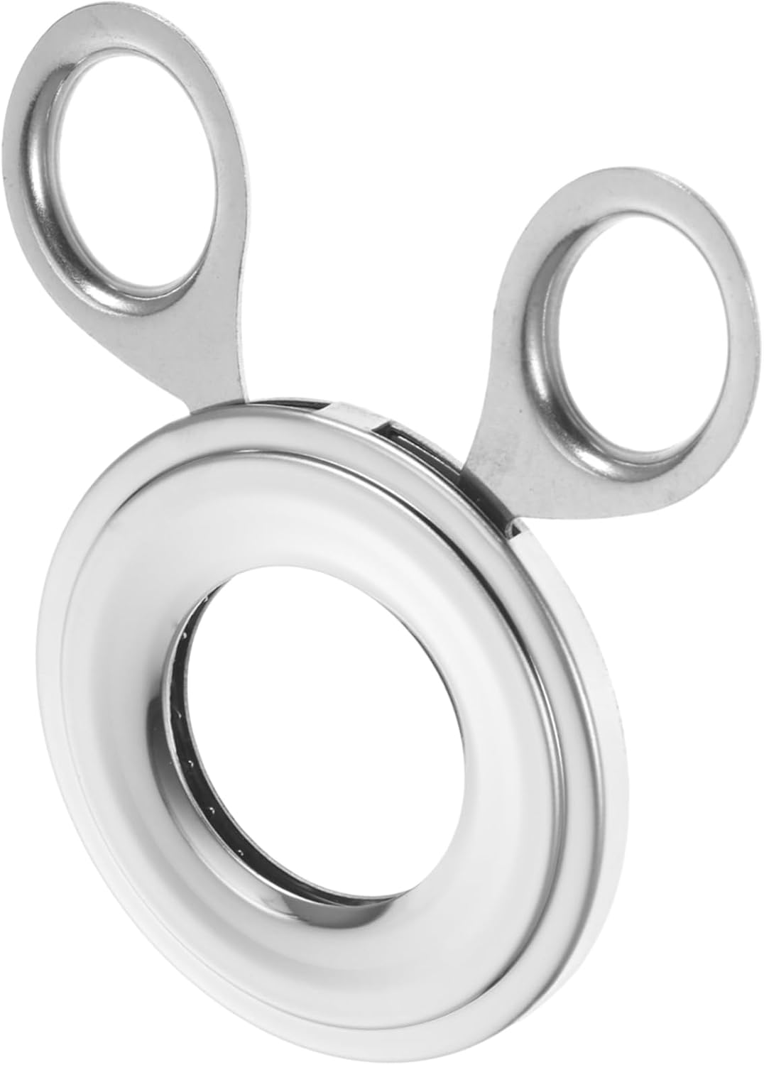 Eieröffner aus Edelstahl Silber, Leicht zu Benutzen und Tragbar