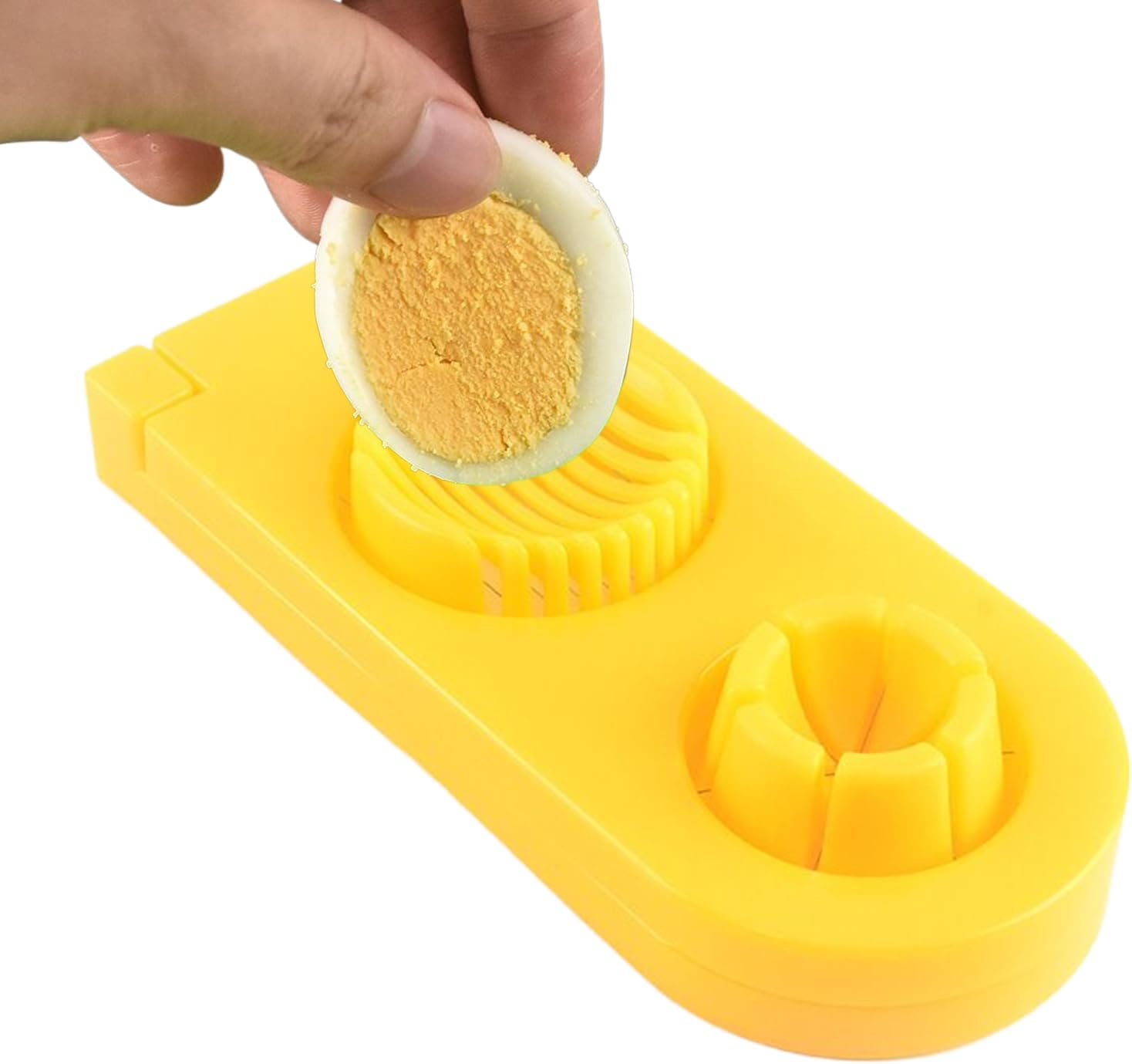Eierschneider 2 in 1 Zerkleinerer Banane Kirsche Tomate Pilz