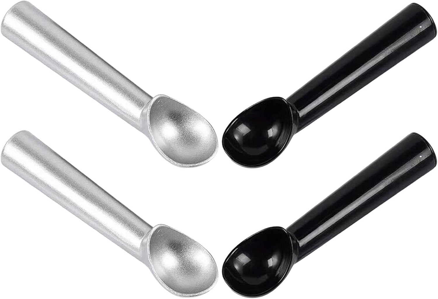 4 Stück Eisportionierer, 18cm, Eiskugel und Fruchtportionierer