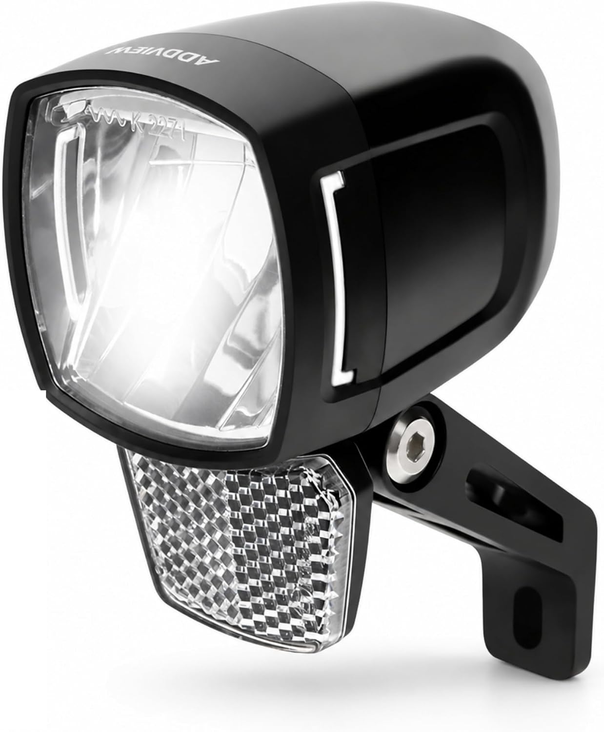 ADDVIEW E-Bike Frontlicht Hammer E170, 170 Lux LED, StVZO & ECE zugelassen