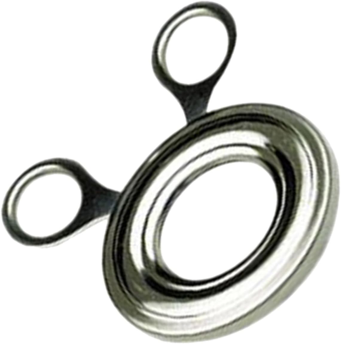 Eierschneider aus Edelstahl Silber zum Piercen und Entfernen
