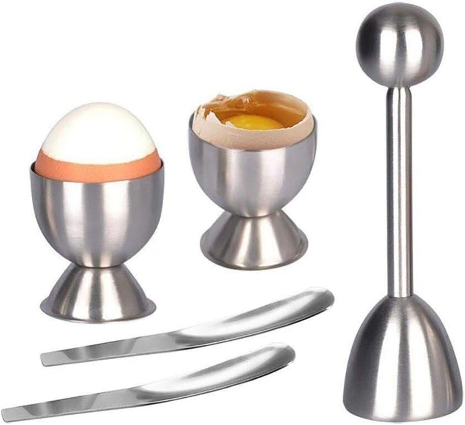 Eierschalenentferner, Eieröffner Aus Edelstahl, Eierknacker, Topper, Kreativer Eiertrenner, Küchenutensilien Für Weichgekochte Eier
