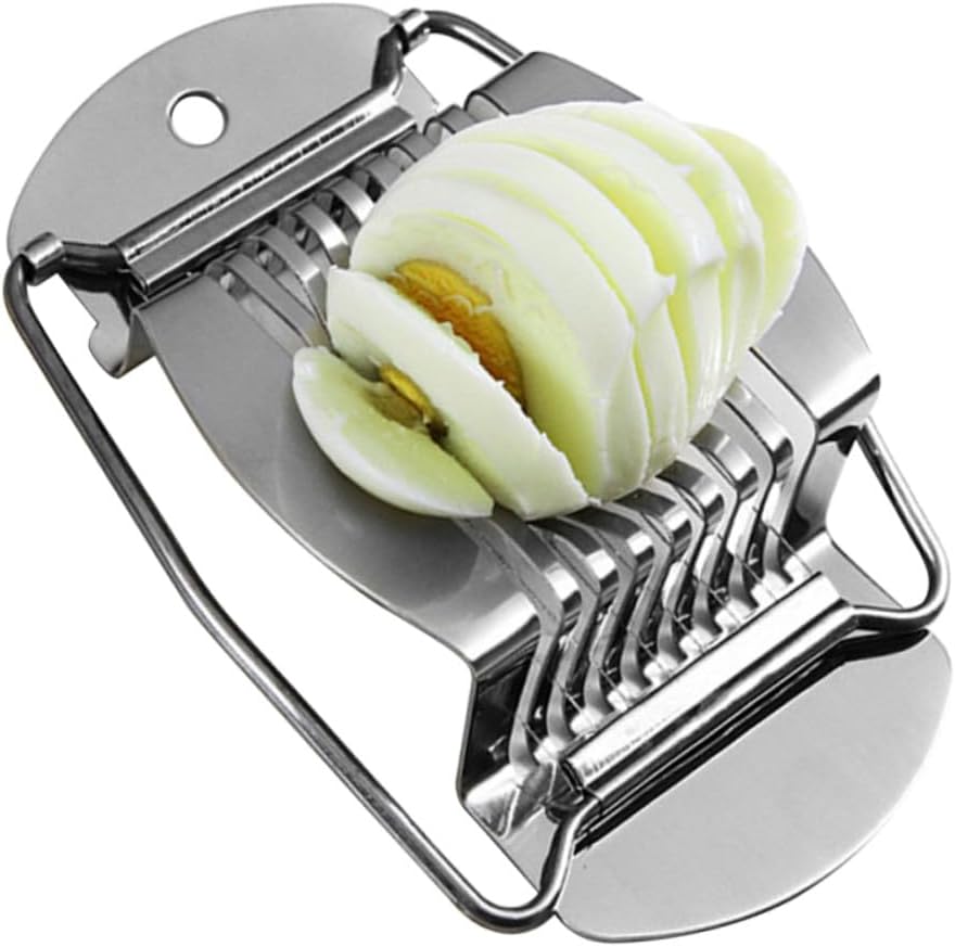 Eierschneider 3 Stück aus Edelstahl für Eier und Kiwis