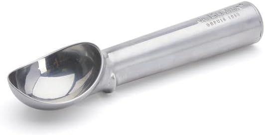 de Buyer - Eisportinonierer aus Aluminiumguss - mit eutekischem Griff - 4,5 cm Durchmesser - 4815.00N, Silber
