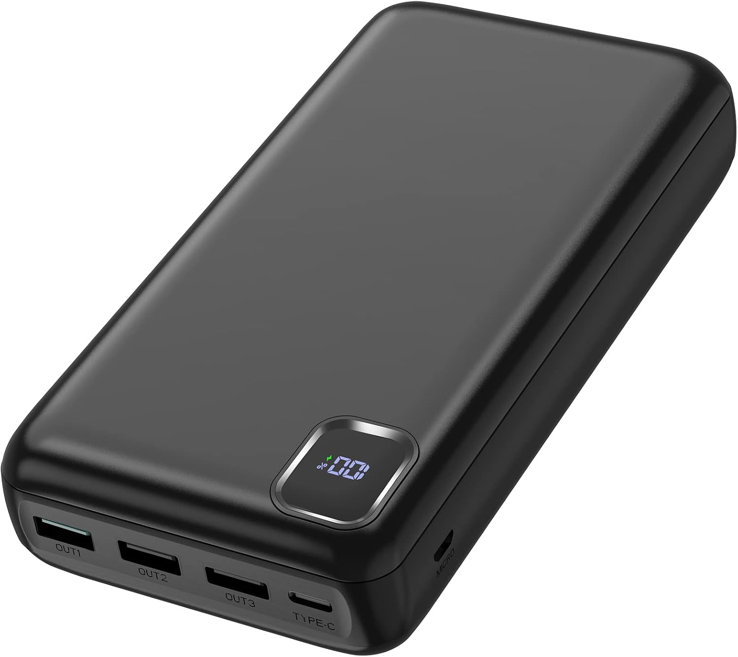 Powerbank 51000mAh, 22,5W Schnellladung Externer Akku integriertem Kabel