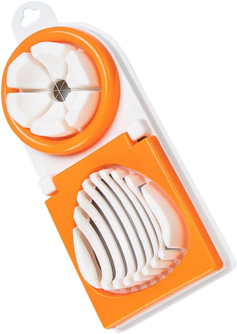 Eierschneider mit Edelstahl Pp messer für Gekochte Eier Gemüse und Früchte Spülmaschinengeeignet