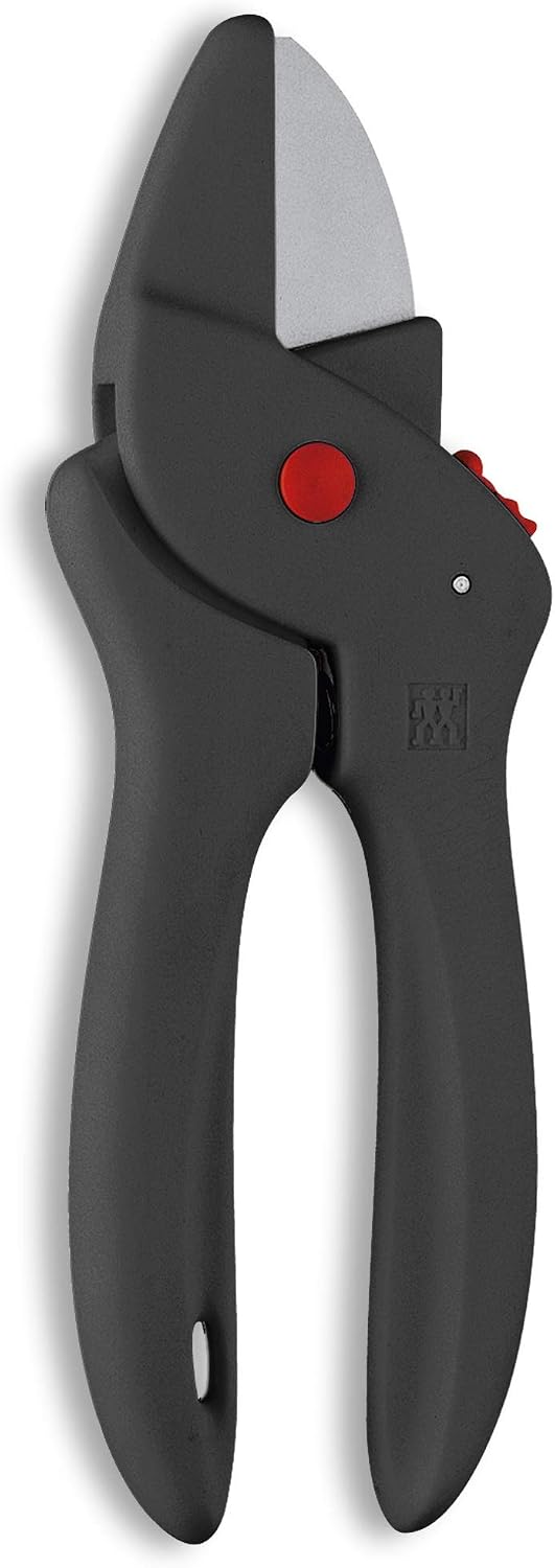 ZWILLING Blumenschere Pflanzenschere Gartenschere Kräuterschere Edelstahl Schwarz
